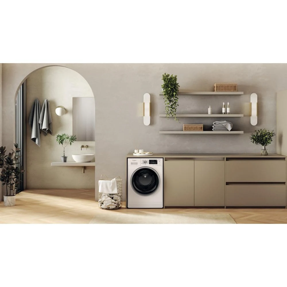 Whirlpool Lavasciuga FFWDD 107448 W Whirlpool FreshCare FFWDD 107448 W Lavasciuga libera installazio