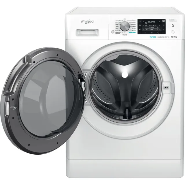 Whirlpool Lavasciuga FFWDD 107448 W Whirlpool FreshCare FFWDD 107448 W Lavasciuga libera installazio