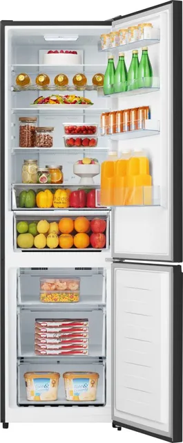 Hisense Frigorifero french door RB440N4AFD Frigorifero Combinato Total No Frost, Black, Classe D, 33