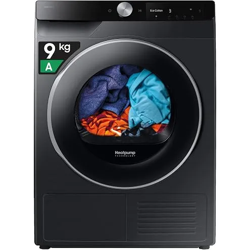 Beko Asciugatrice BT96DBS Asciugatrice 9kg, Classe A, Linea Estetica Beyond, motore inverter, Displa