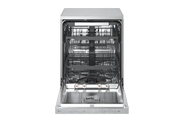 LG Lavastoviglie DF375HVS Lavastoviglie Libera Installazione Classe A, 14 Coperti, Lavaggio a Vapore