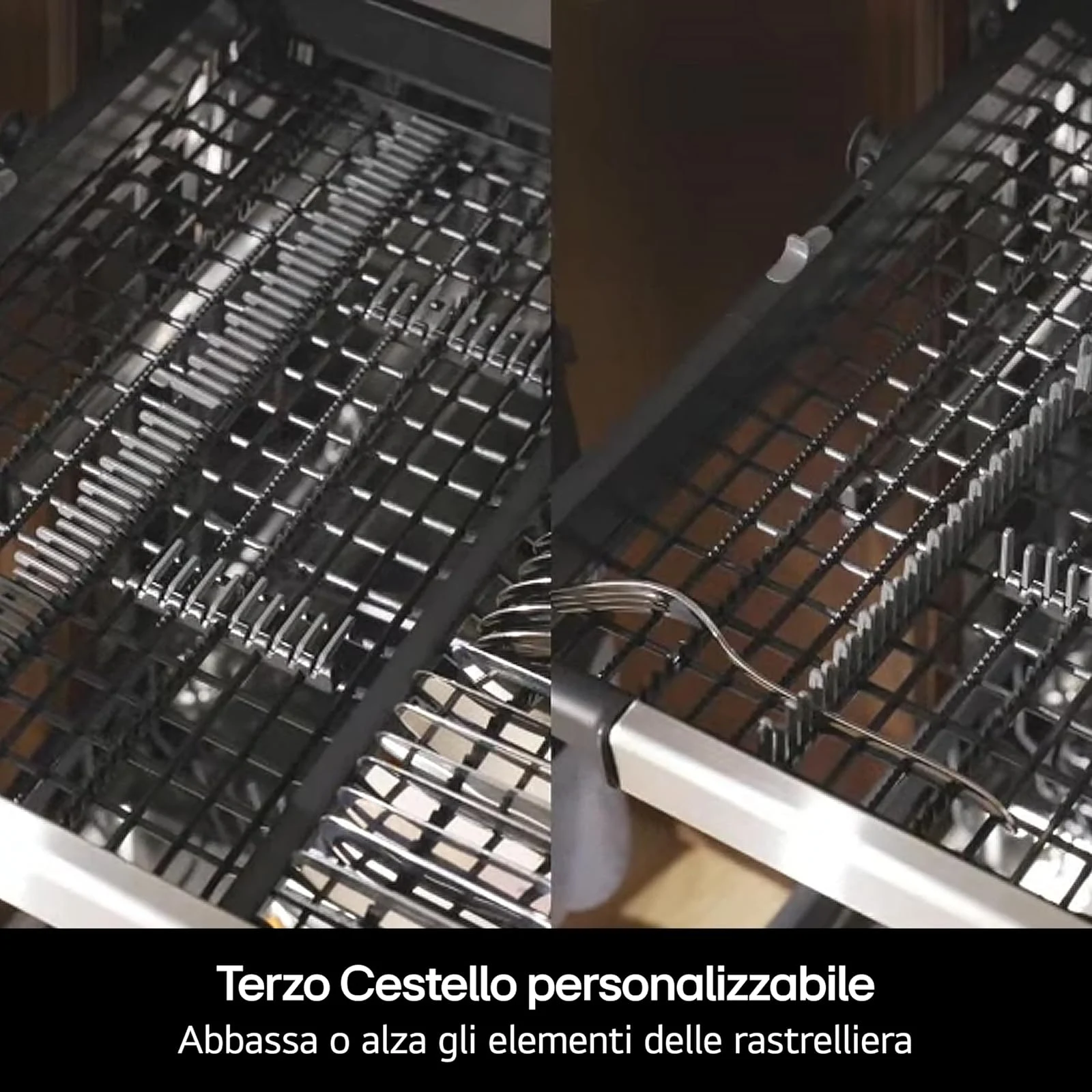 LG Lavastoviglie DF375HVS Lavastoviglie Libera Installazione Classe A, 14 Coperti, Lavaggio a Vapore