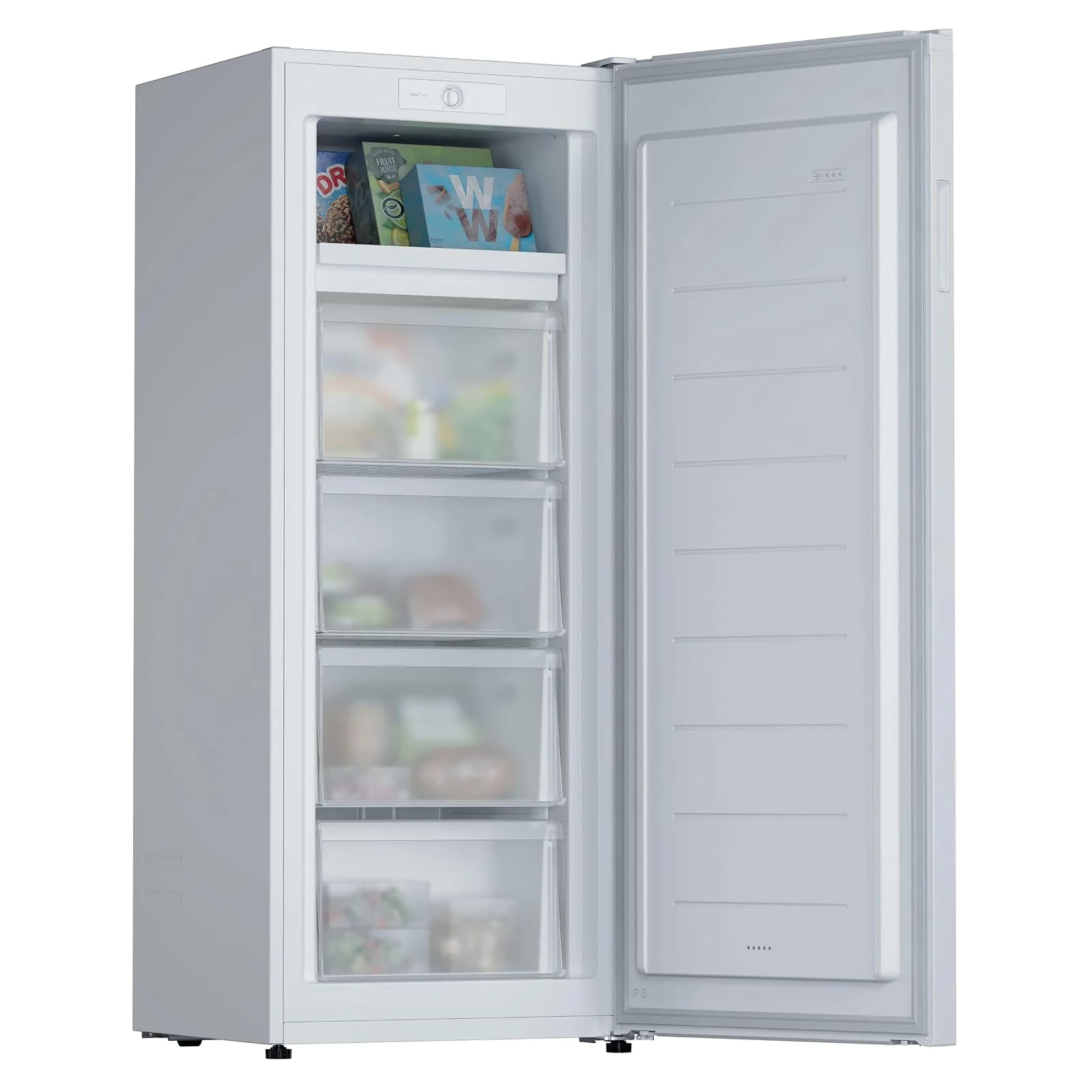 Candy Congelatore incasso 300 CNUQ2L513EW Up Freezer , congelatore verticale, larghezza 55 cm, 169 l
