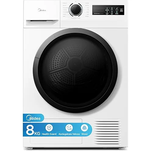 Candy Asciugatrice 9N3BX-S Asciugatrice Pompa di Calore 9 kg Bianco ProDry 500 [BR ] | Programmi rap