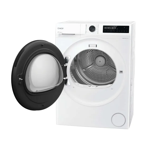 Candy Asciugatrice 9N3BX-S Asciugatrice Pompa di Calore 9 kg Bianco ProDry 500 [BR ] | Programmi rap