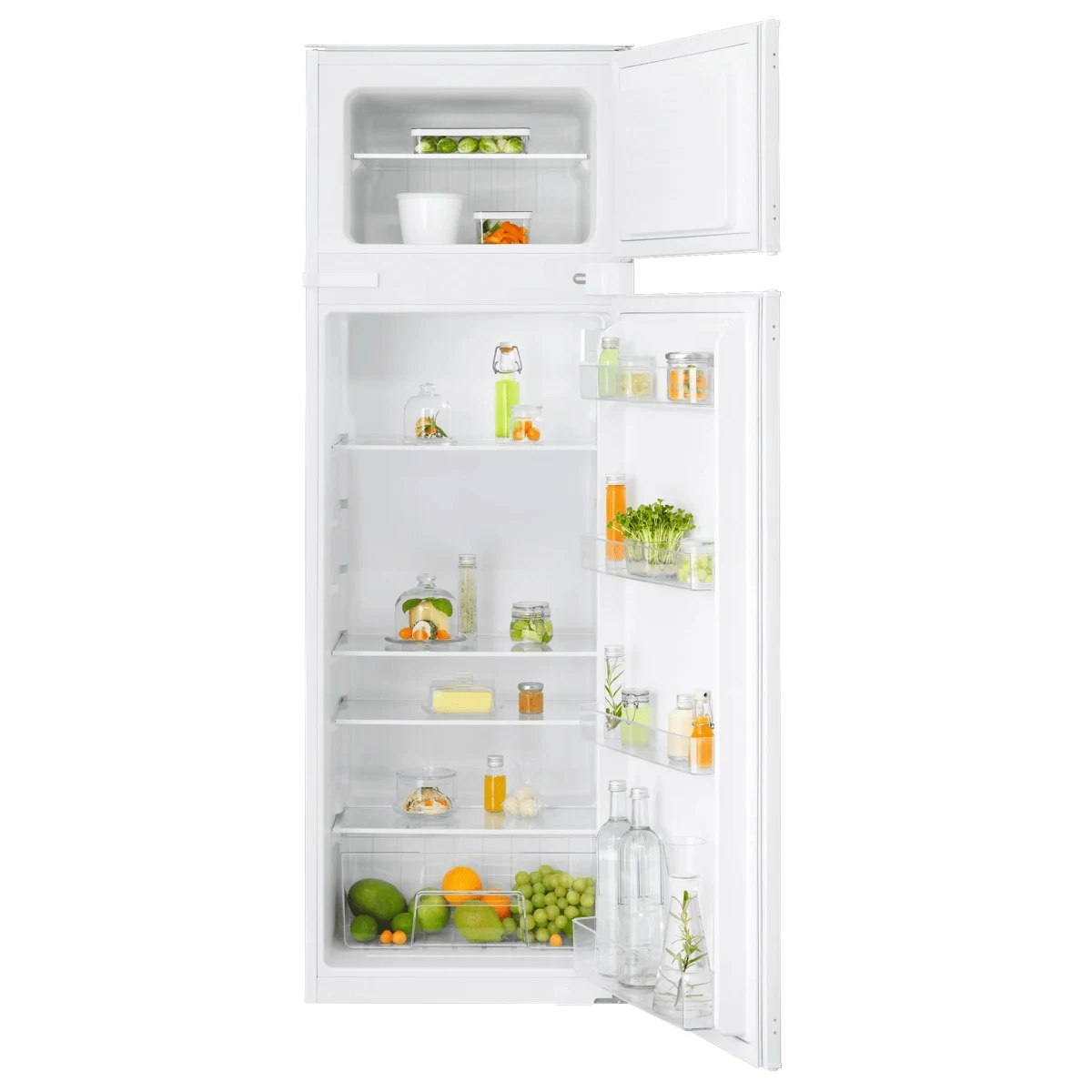 Electrolux Frigorifero incasso doppia porta ETS3LE16S Frigorifero Combinato Incasso 158 cm LowFrost