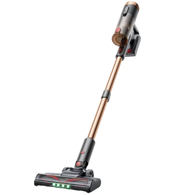 Proscenic Aspirapolvere cordless 50KPA P11 Ultra+ Aspirapolvere senza fili 500W/50Min/, Scopa Elettrica senza Fili Potente con Spazzola Anti-Groviglio, Display LED, Batteria Rimovibile, per Pavimenti