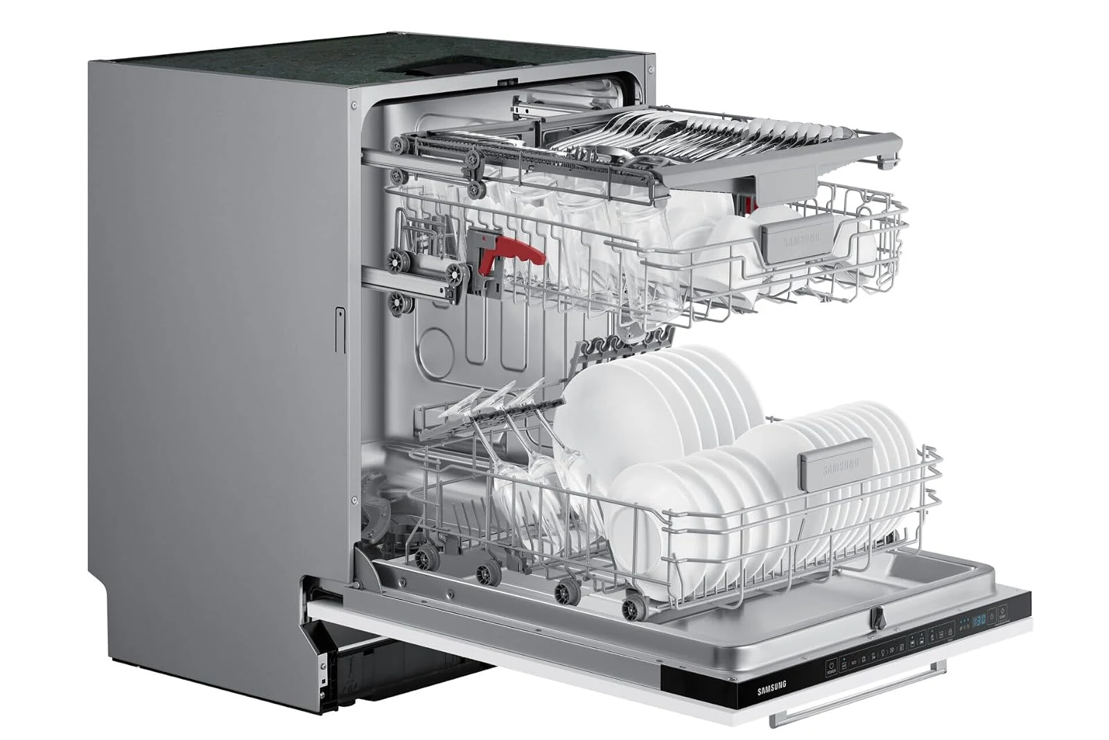 Samsung Lavastoviglie integrata parziale DW60CG550I00 Lavastoviglie Incasso Serie 5 14 Coperti 60 Cm