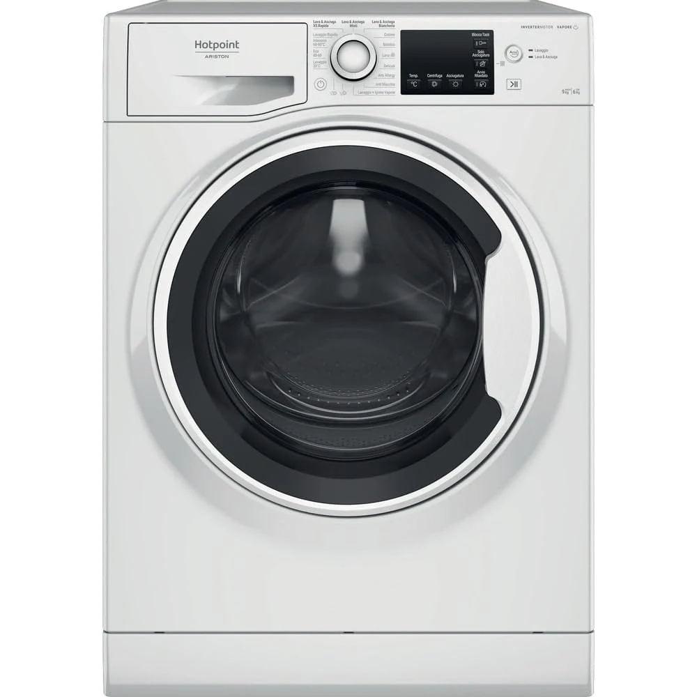 Hotpoint Lavasciuga carica alto 9/6kg Lavasciuga Inverter Vapore C Ndbr 984469 Wa It