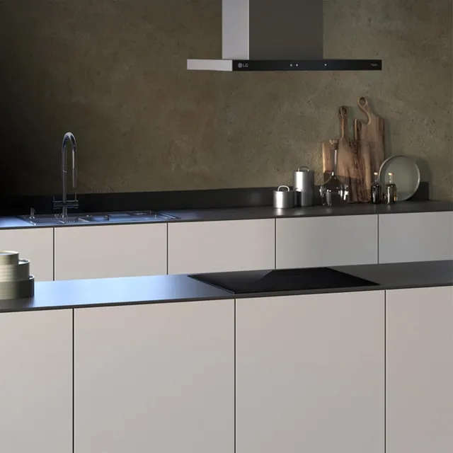 LG Piano cottura radiante CI5Z2423BN Piano Cottura Induzione 60 cm, Potenza da 2.5 a 7.4kW, 4 Zone T