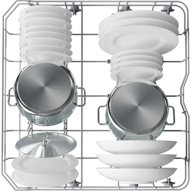 Hotpoint Lavastoviglie HA4IFC14BS Ariston , Lavastoviglie 60cm, classe C, 14 coperti, 44dBA, cernier