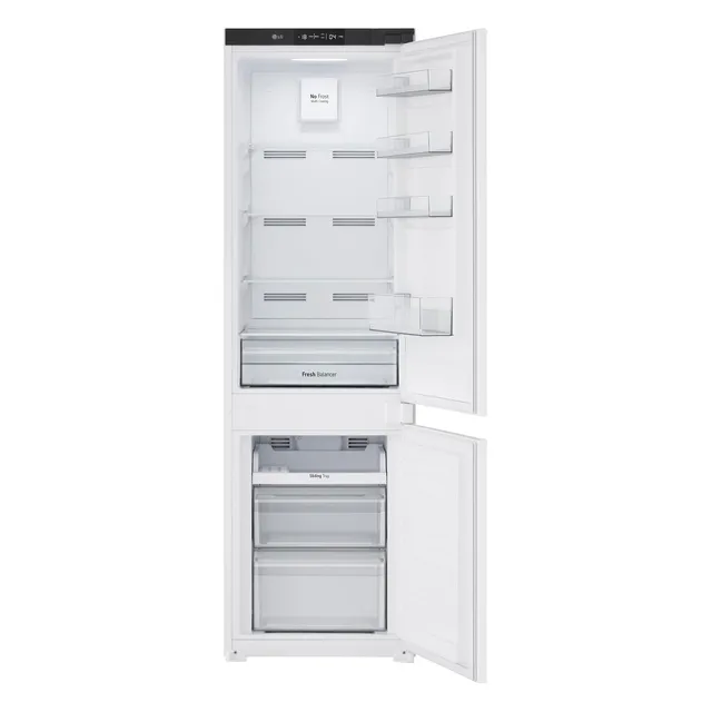 LG Frigorifero incasso side by side GTFN256SER Frigorifero Combinato da Incasso, Classe E, 233 L, 4 