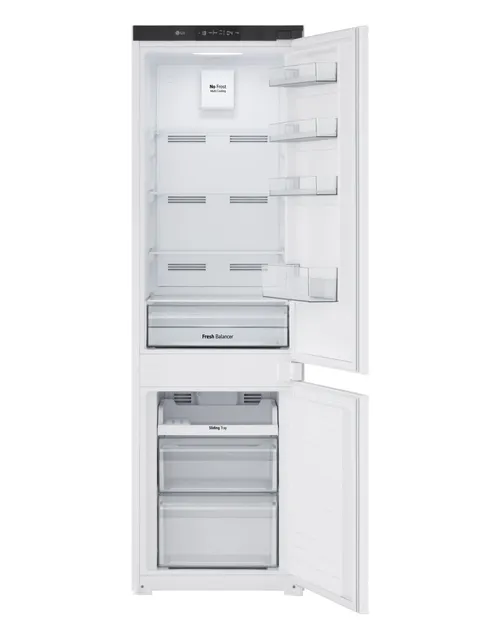 LG Frigorifero incasso side by side GTFN256SER Frigorifero Combinato da Incasso, Classe E, 233 L, 4 
