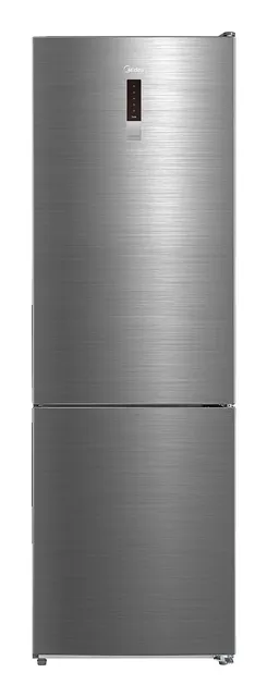 Midea Frigorifero doppia porta MDRB424FGD46OE Frigorifero No Frost Combinato 310 Litri Inox Classe Energetica D