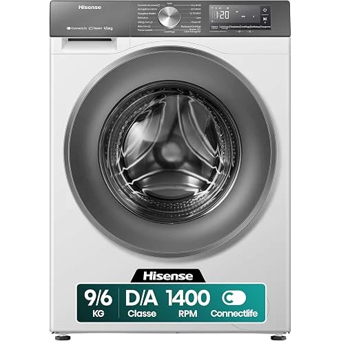 Siemens Lavasciuga carica alto 8kg/5kg 1400 RPM Lavasciuga Bianca - WK14D490ES