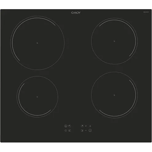 Candy Piano cottura radiante 400 CII647CCAR Cook - Piano cottura a induzione, 4 zone, 60 cm, control