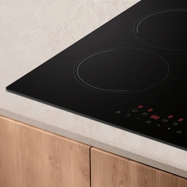 Candy Piano cottura radiante 400 CII647CCAR Cook - Piano cottura a induzione, 4 zone, 60 cm, control