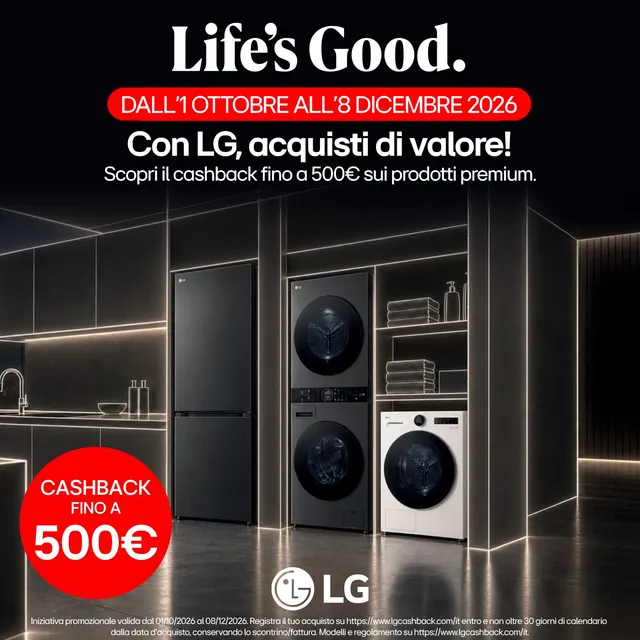 LG Lavasciuga incasso WHX9096TLC Lavasciuga 9/6kg, Lavatrice e Asciugatrice Insieme Classe A/A, Bian