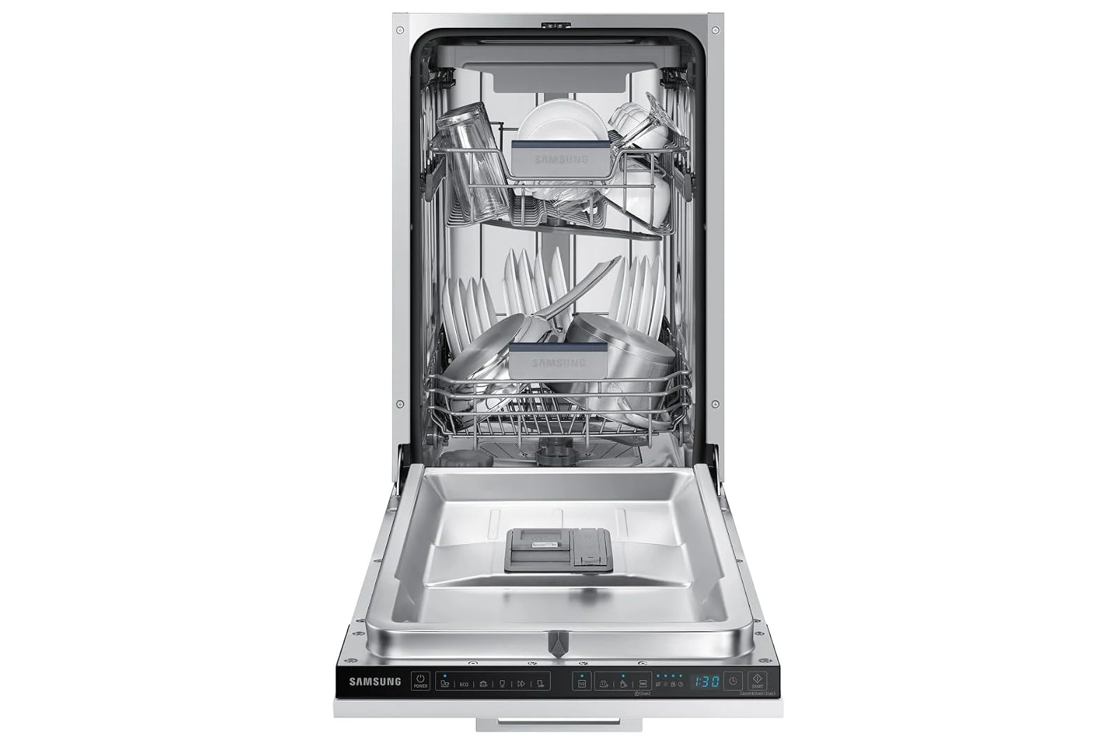 Samsung Lavastoviglie incasso compatta DW50R4050BB Lavastoviglie da Incasso 45 cm, 10 Coperti, 6 Pro