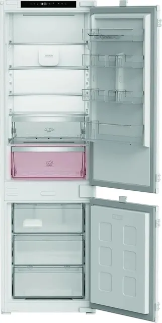 Hotpoint Frigorifero incasso side by side HPK2 5292 B4E Frigorifero Combinato No Frost da Incasso 233 Litri Metallico Classe energetica E